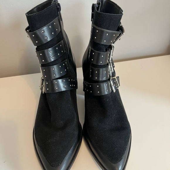 Topshop Merlin Buckle Boot - Picture 2 of 6